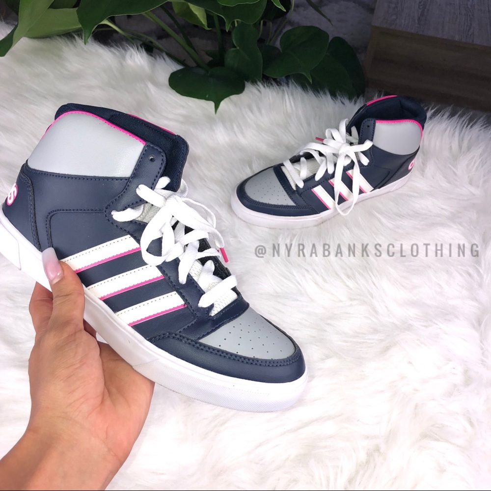 adidas: Neo Cloudfoam High-Top Sneaker